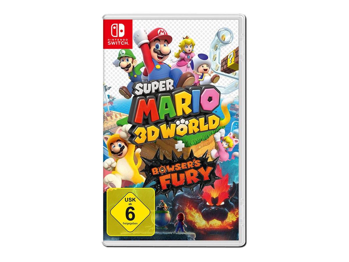 SUPER MARIO 3D WORLD + BOWSER'S FURY Nintendo Switch USK: 6