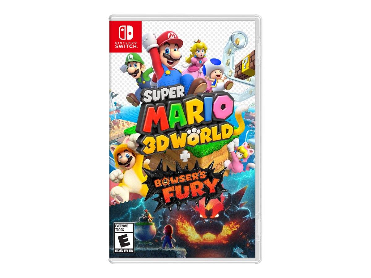 SUPER MARIO 3D WORLD + BOWSER'S FURY Nintendo Switch USK: 6