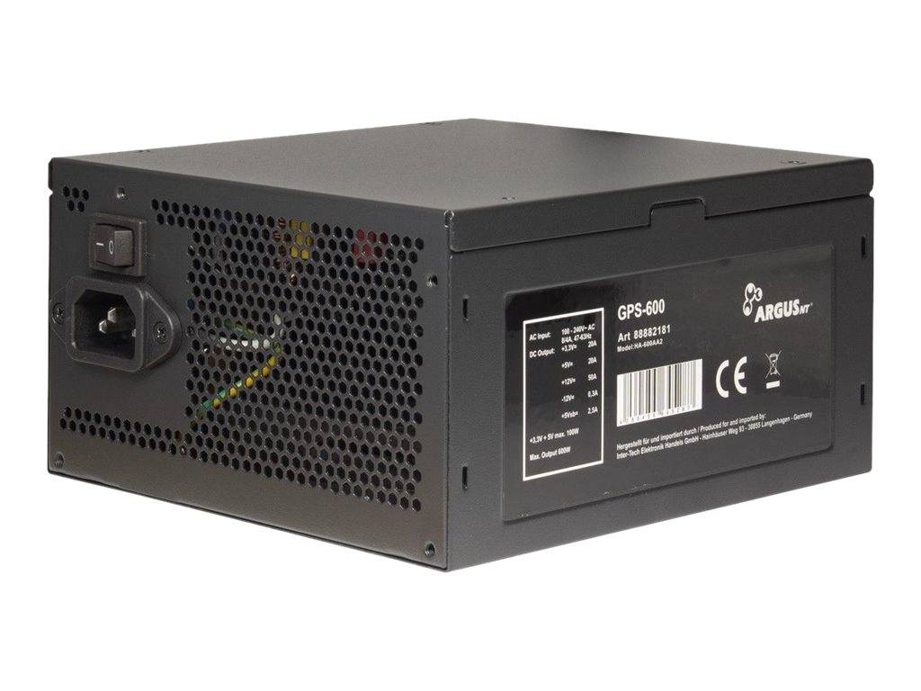 Inter-Tech Argus GPS-600 PC Netzteil 600 W 80PLUS® Gold