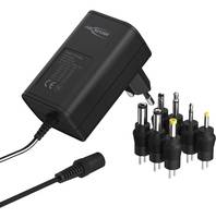 Ansmann 1201-0022 Steckernetzteil, einstellbar 12 V/DC, 9 V/DC, 7.5 V/DC, 6 V, 4.5 V/DC, 3 V 600 mA 7.20 W