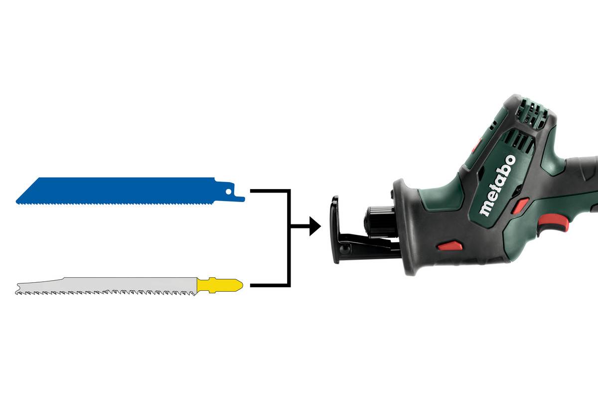 Metabo SSE 18 LTX Compact Akku-Säbelsäge 602266840 ohne Akku 18 V