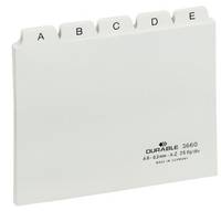 DURABLE - Trennelement - 25 (5 x 5) Teile - vorgedruckt: A-Z