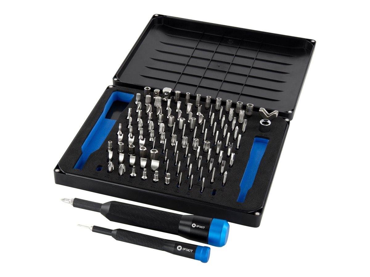 iFixit Manta Kit EU145392 Bit-Set 112teilig Schlitz, Kreuzschlitz Pozidriv, Kreuzschlitz Phillips, Pentalobe, Innen-Sechskant, Tri-Wing
