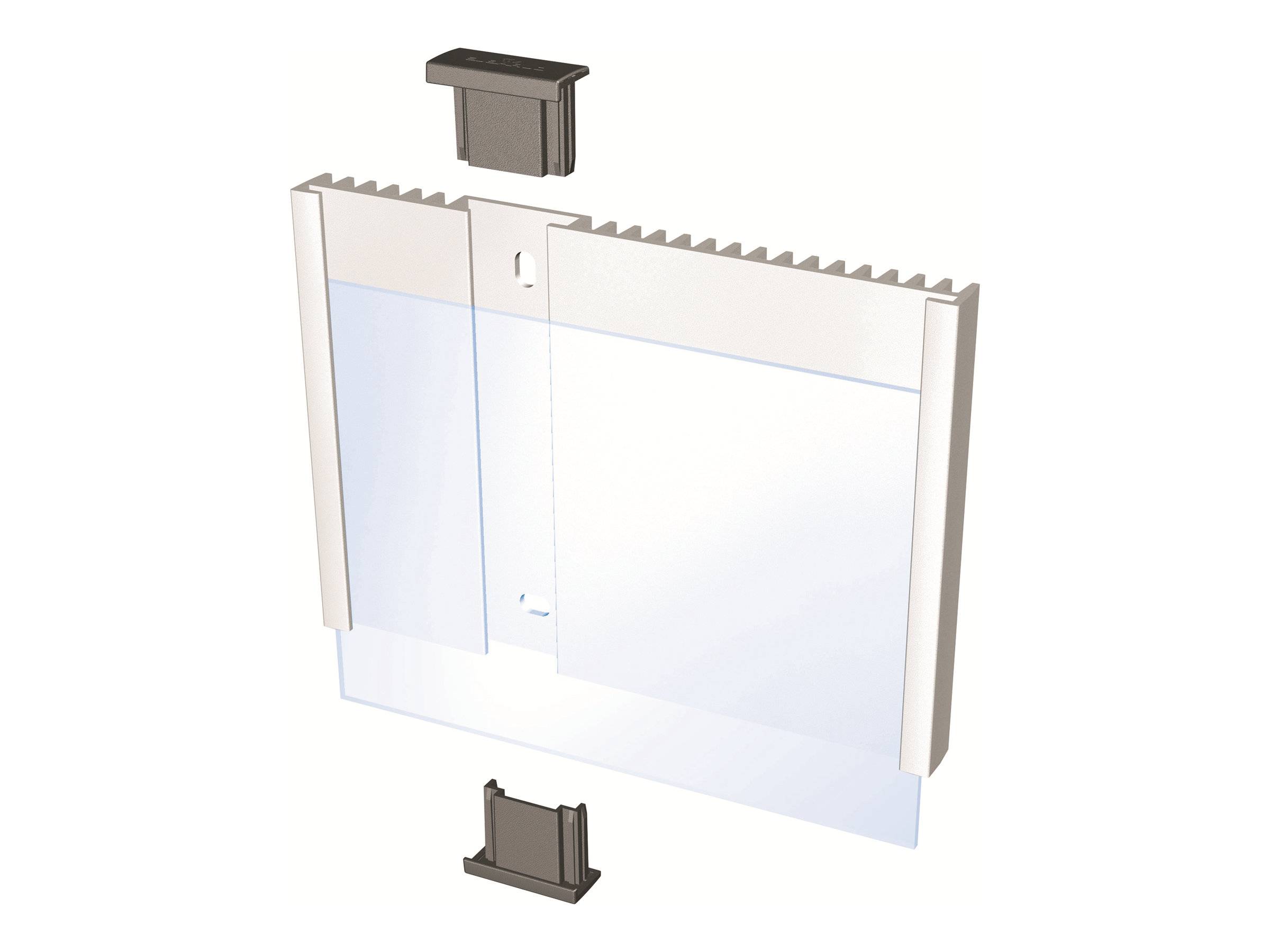 Durable Türschild INFO SIGN - 4801 (B x H) 149 mm x 105.5 mm Metallic, Silber 480123