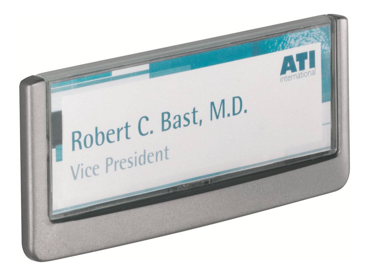 Durable Türschild 486037 (B x H) 149 mm x 52.5 mm Graphit 486037