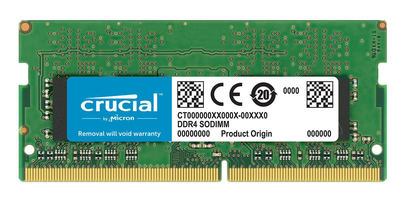 Crucial CT16G4SFD824A Laptop-Arbeitsspeicher Kit DDR4 16 GB 1 x 16 GB Non-ECC 2400 MHz 260pin SO-DIMM CL 17-17-17 CT16G4SFD824A