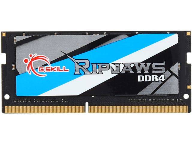 G.Skill Ripjaws SO-DIMM 16GB DDR4-2400Mhz Laptop-Arbeitsspeicher Modul DDR4 16 GB 1 x 16 GB 2400 MHz 260pin SO-DIMM F4-2400C16S-16GRS
