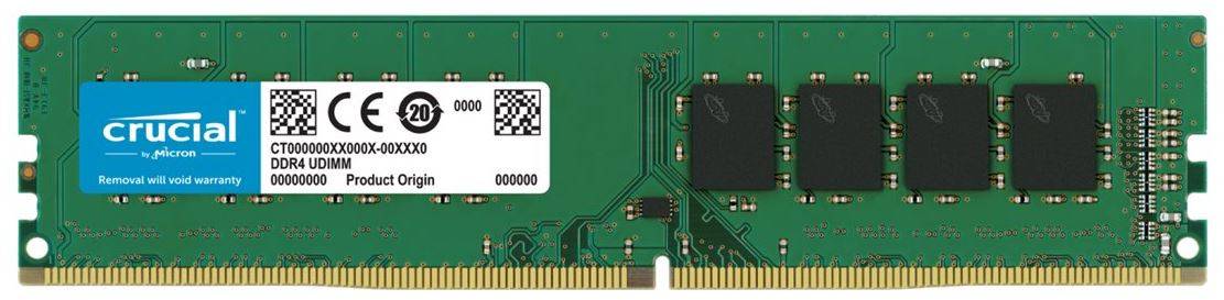 Crucial CT16G4DFRA32A PC-Arbeitsspeicher Modul DDR4 16GB 1 x 16GB 3200MHz 288pin DIMM CL22 CT16G4DFRA32A