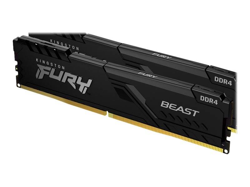 Kingston FURY Beast PC-Arbeitsspeicher Modul DDR4 8 GB 1 x 8 GB Non-ECC 3600 MHz 288pin DIMM CL17 KF436C17BB/8