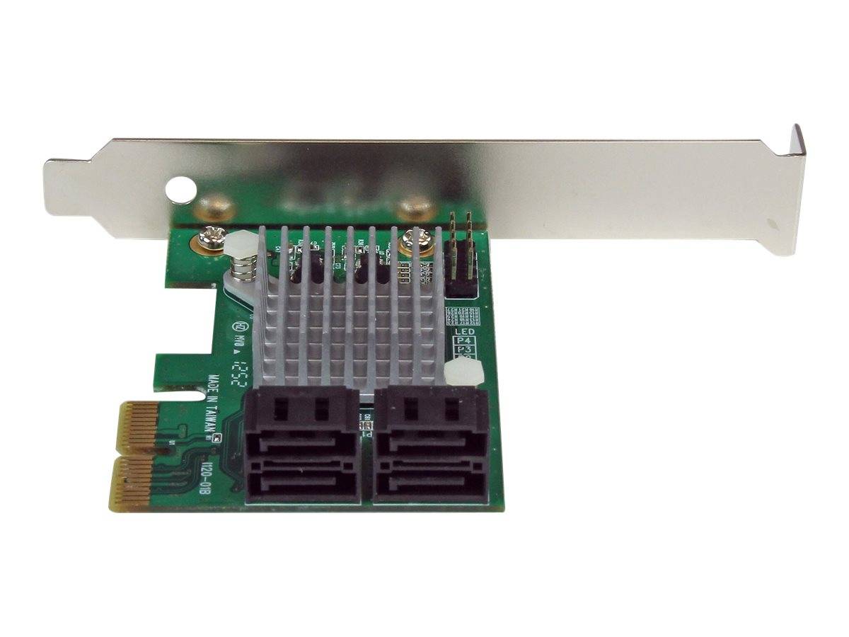 StarTech.com 4 Port SATA III RAID Controller PCI Express Schnittstellenkarte - PCIe Serial-ATA Controller Adapter -