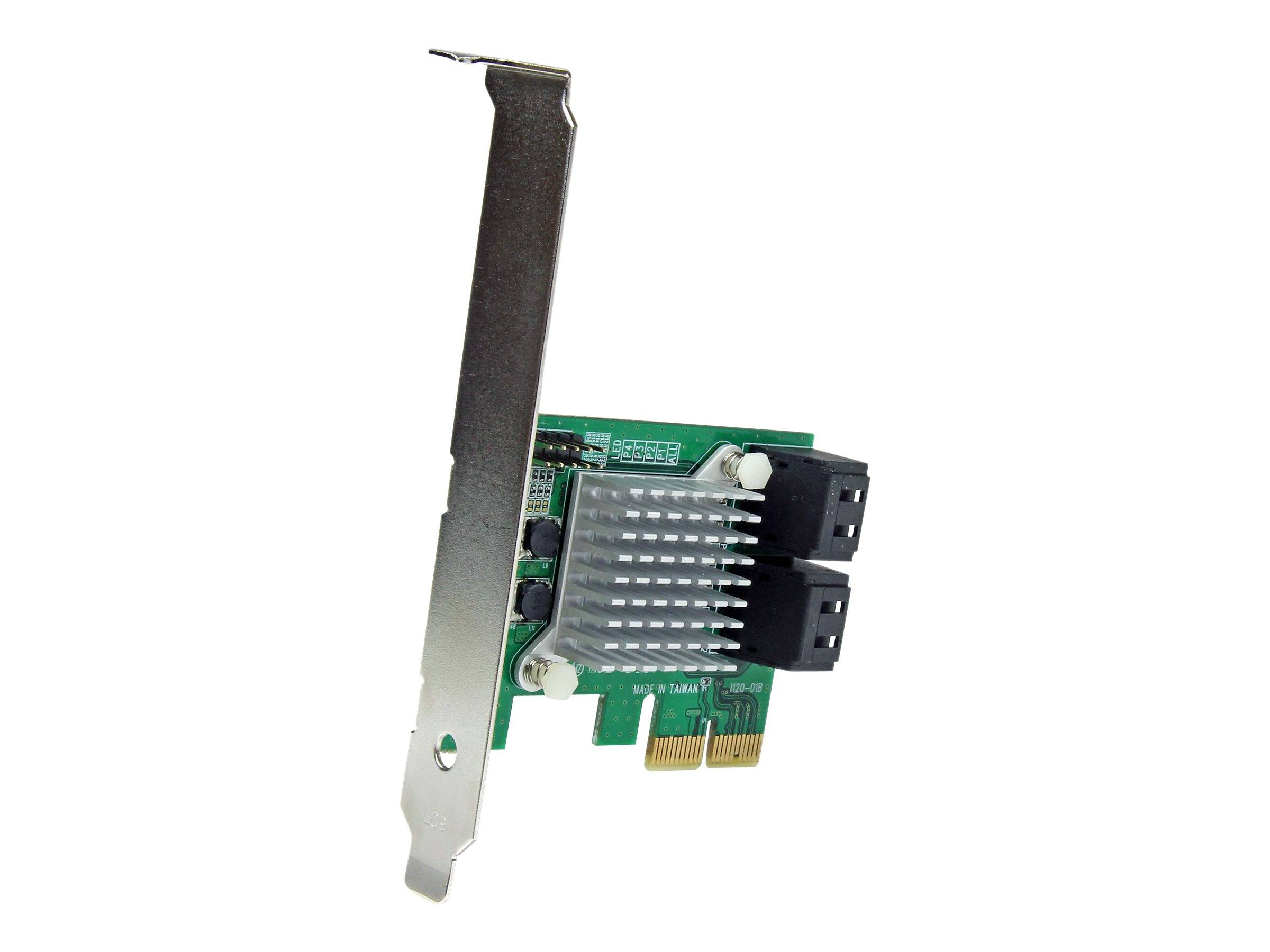 StarTech.com 4 Port SATA III RAID Controller PCI Express Schnittstellenkarte - PCIe Serial-ATA Controller Adapter -