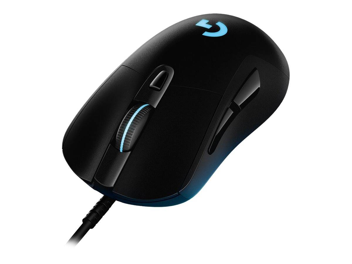 Logitech Gaming G403 HERO EWR2 Gaming-Maus USB Optisch Schwarz 6 Tasten 16000 dpi Beleuchtet, Gewichts-Tuning