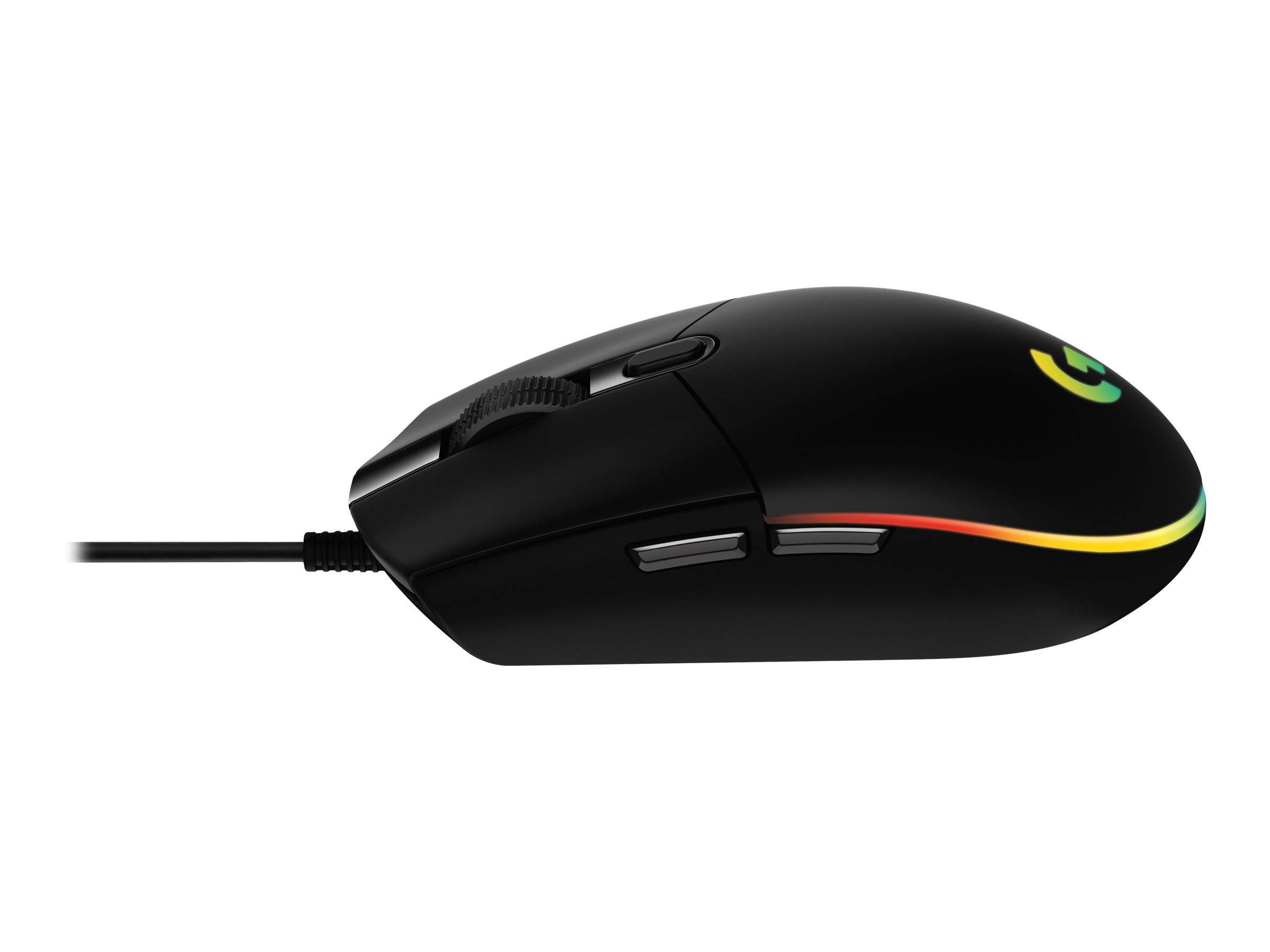 Logitech Gaming G203 LIGHTSYNC Gaming-Maus USB Optisch Schwarz 6 Tasten 8000 dpi