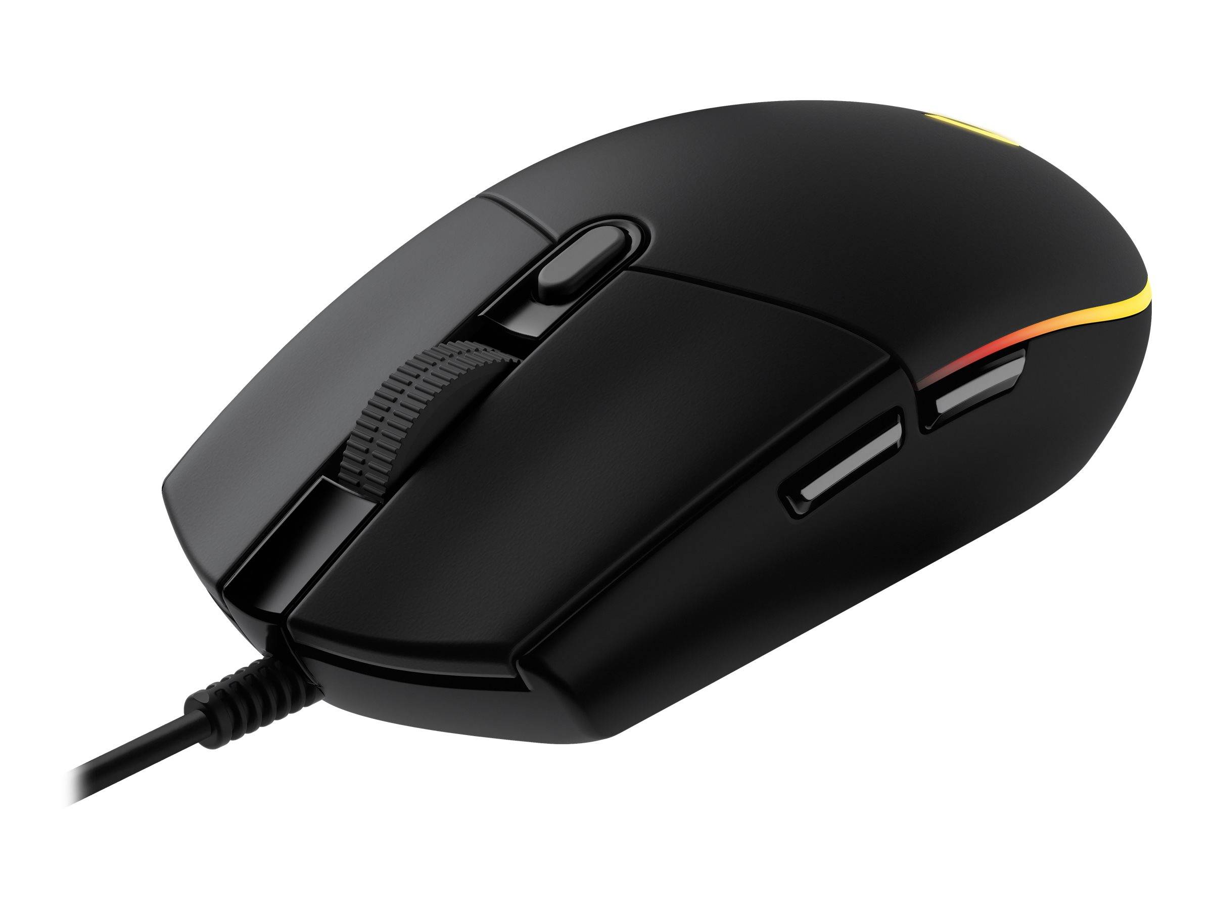 Logitech Gaming G203 LIGHTSYNC Gaming-Maus USB Optisch Schwarz 6 Tasten 8000 dpi