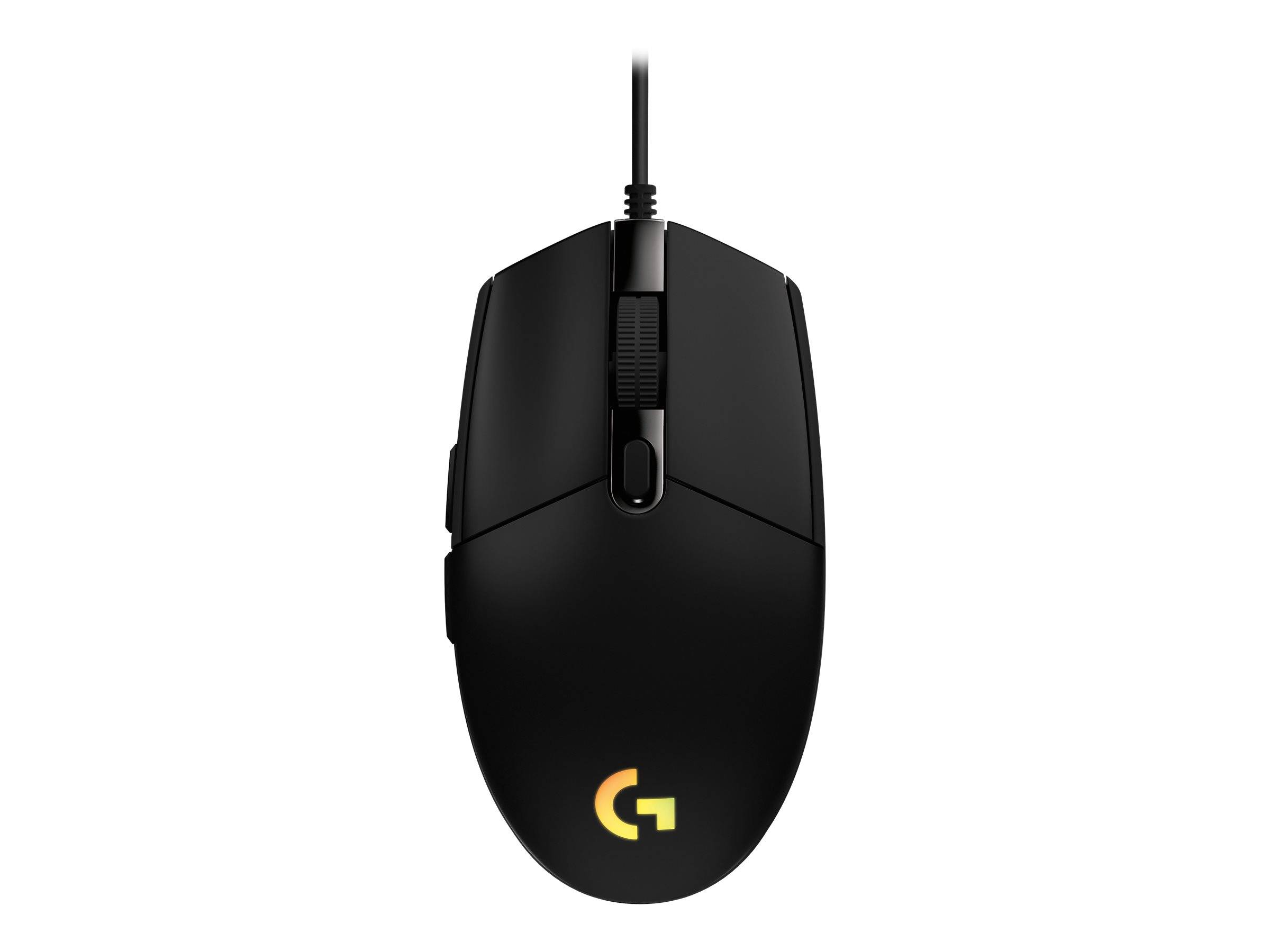 Logitech Gaming G203 LIGHTSYNC Gaming-Maus USB Optisch Schwarz 6 Tasten 8000 dpi