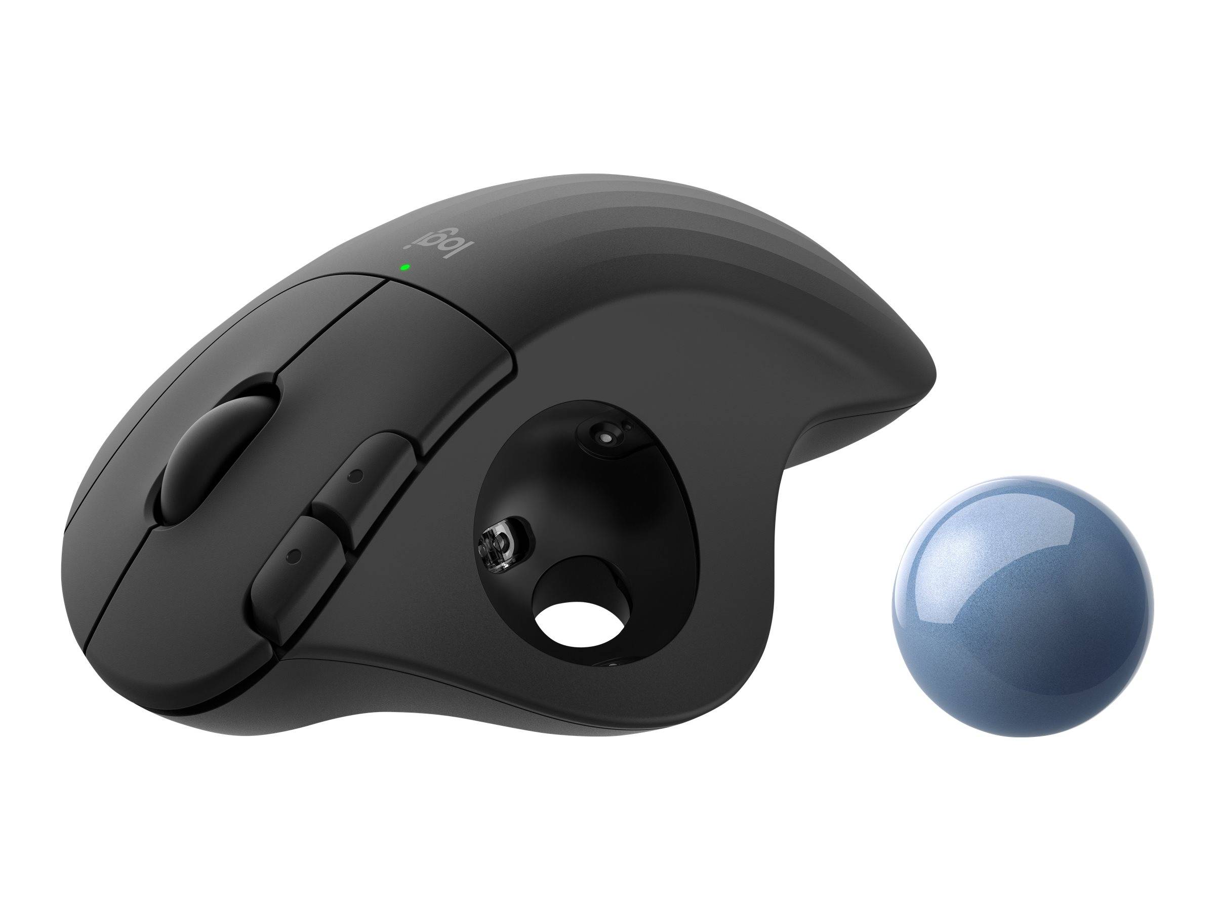 Logitech ERGO M575 Trackball Funk Optisch Schwarz 5 Tasten 2000 dpi Ergonomisch
