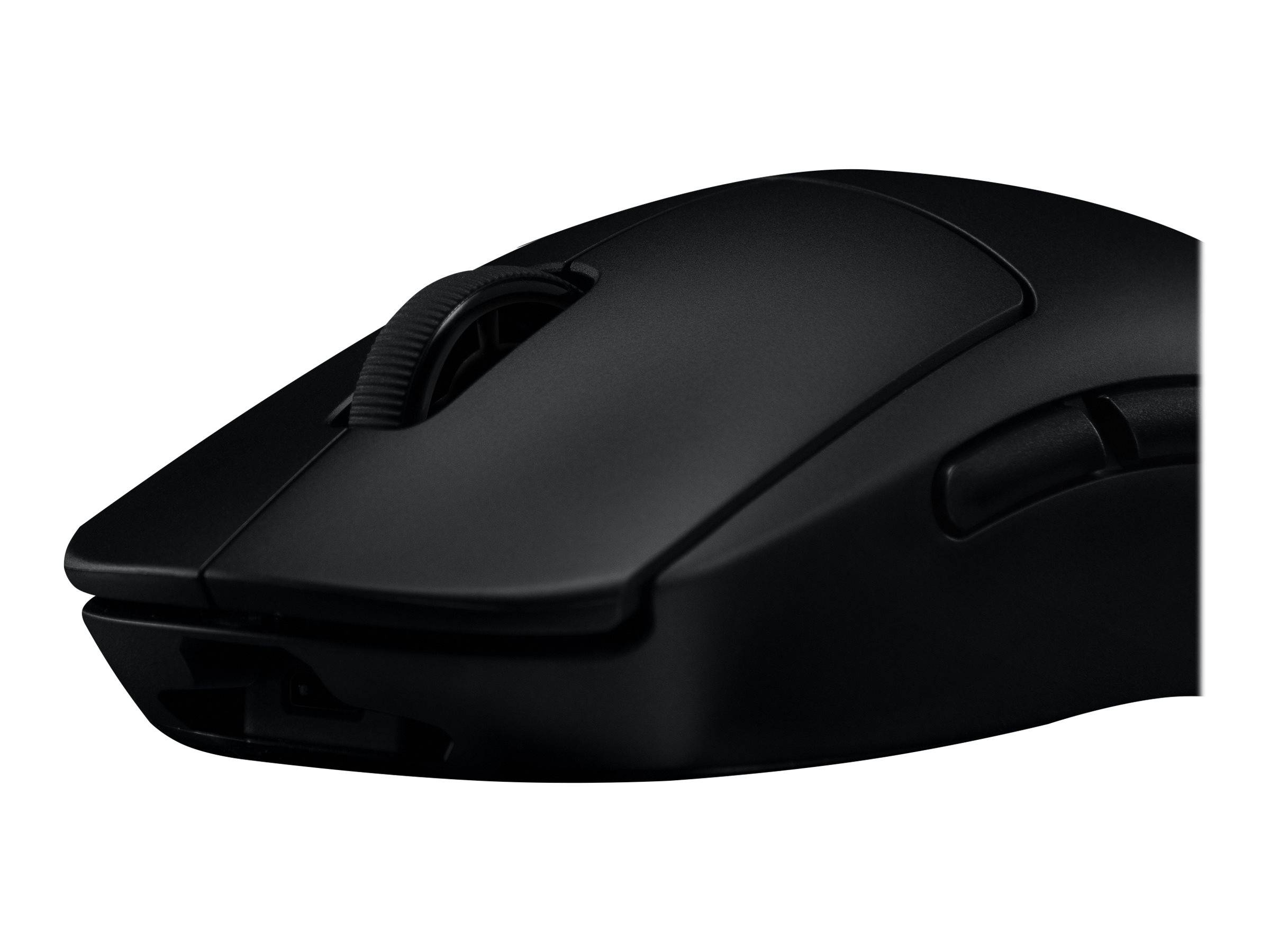 Logitech G Pro Gaming-Maus USB Optisch Schwarz 8 Tasten 16000 dpi Beleuchtet, Austauschbare Seitenteile, Abnehmbares Kabel