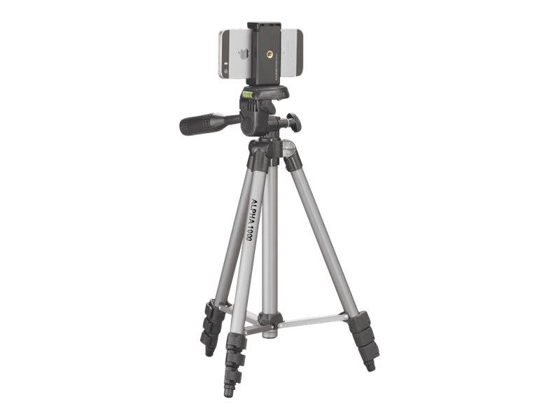 Cullmann Ministativ Arbeitshöhe=106cm (max) Silber, Schwarz Wasserwaage