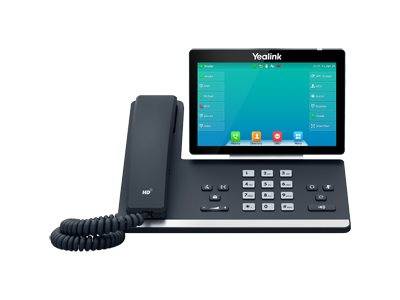 Yealink SIP-T57W Schnurgebundenes Telefon, VoIP Bluetooth, Freisprechen, für Hörgeräte kompatibel, Headsetanschluss, Optische