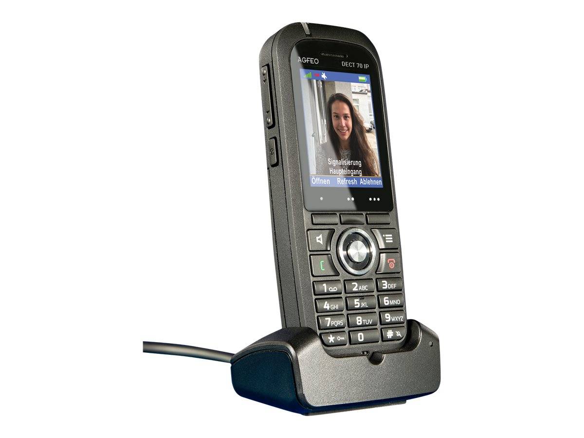 AGFEO DECT 70 IP - Schnurloses Erweiterungshandgerät