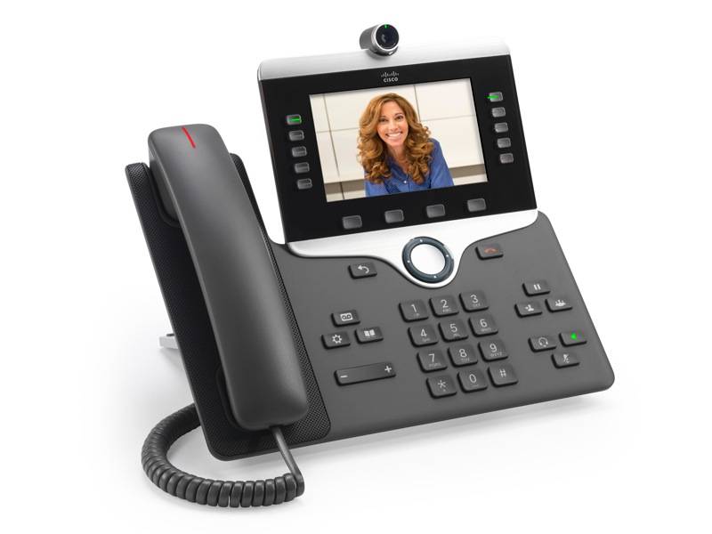 Cisco IP Phone 8865 - IP-Videotelefon - mit Digitalkamera, Bluetooth-Schnittstelle - IEEE 802.11a/b/g/n/ac (Wi-Fi)