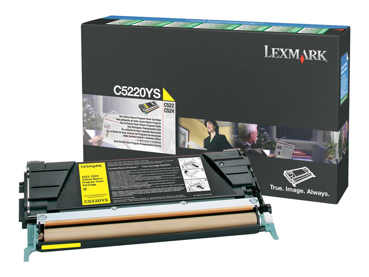 Lexmark - Gelb - Original - Tonerpatrone LCCP, LRP