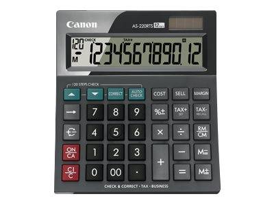Canon AS-220RTS - Desktop-Taschenrechner - 12 Stellen