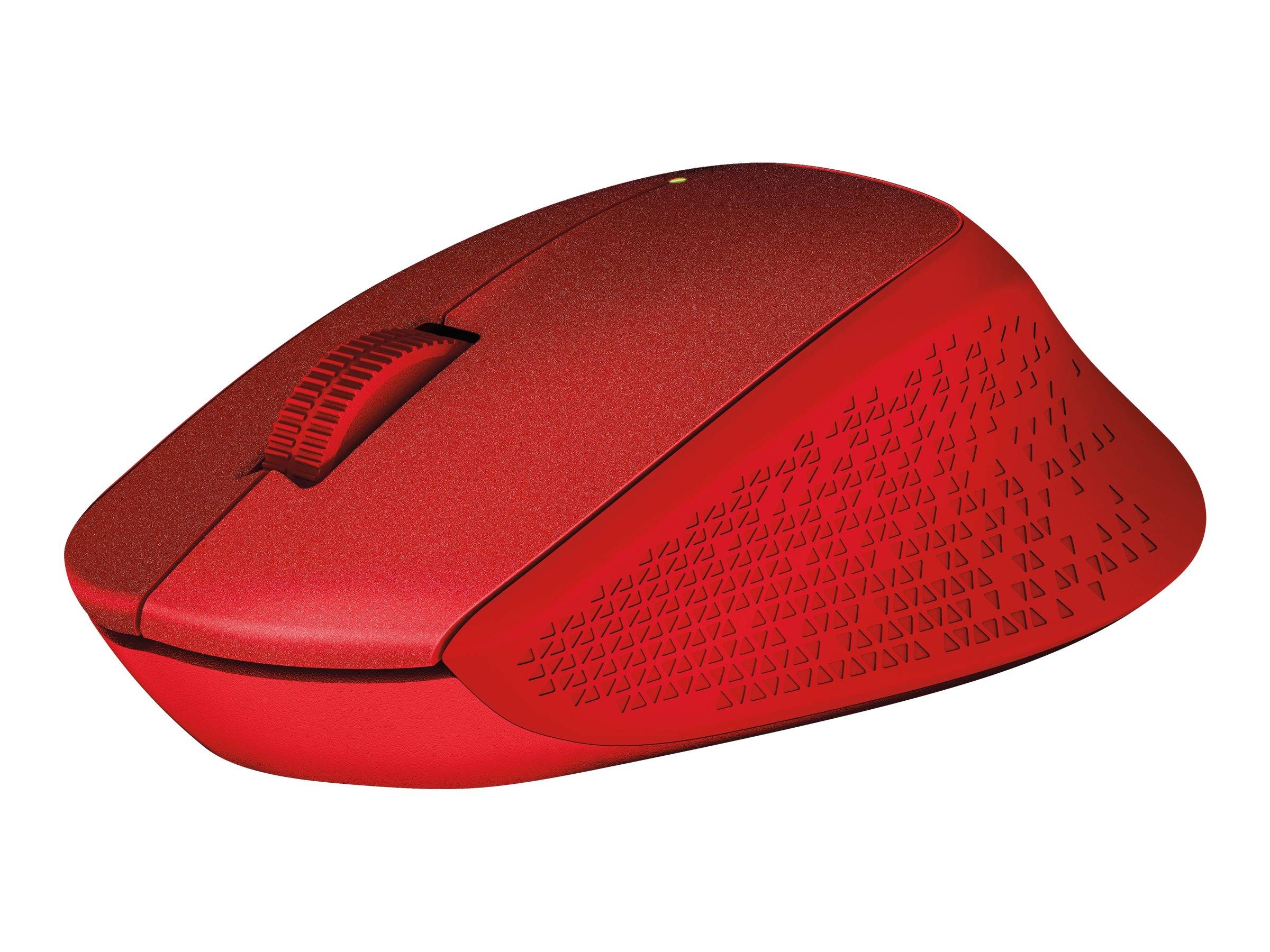 Logitech M330 Silent Plus Maus Funk Optisch Rot 3 Tasten 1000 dpi