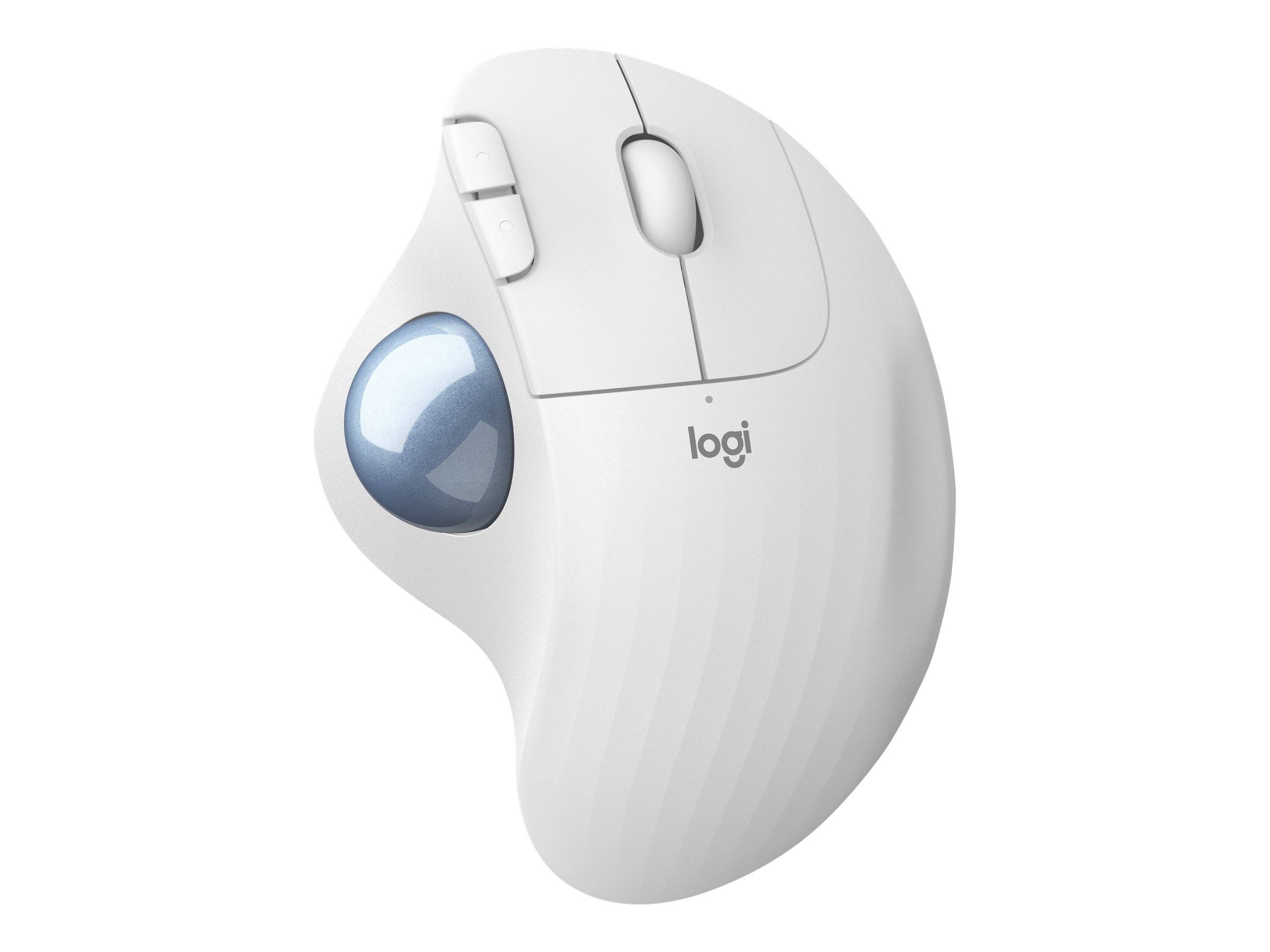 Logitech ERGO M575 Trackball Funk Optisch Weiß 5 Tasten 2000 dpi Ergonomisch