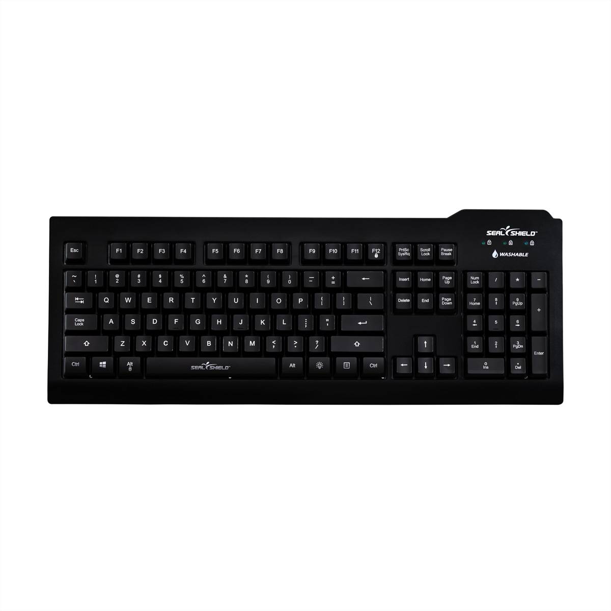 SEAL SHIELD Silver Seal Tastatur USB black SSKSV208DE