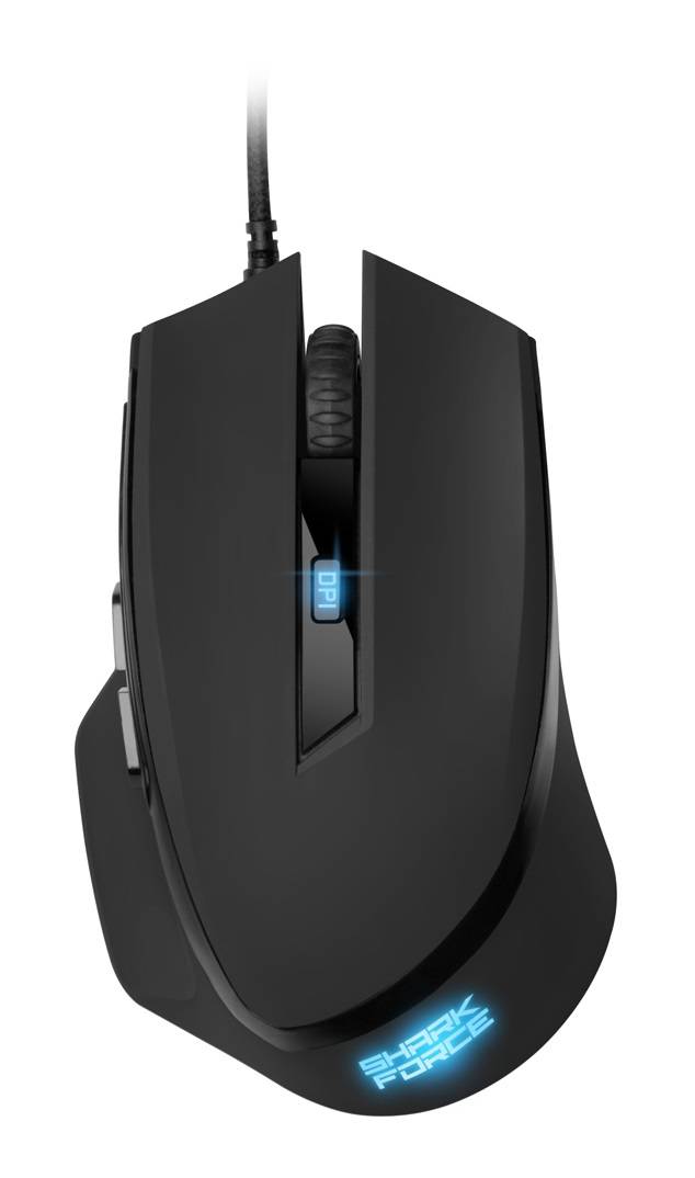 Sharkoon SHARK Force II Gaming-Maus, schwarz