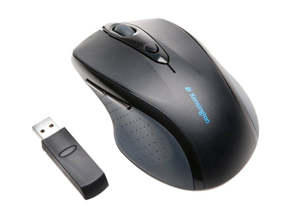 Kensington Pro Fit™ Full-Size-Maus Maus USB Optisch Schwarz 3 Tasten 1000 dpi