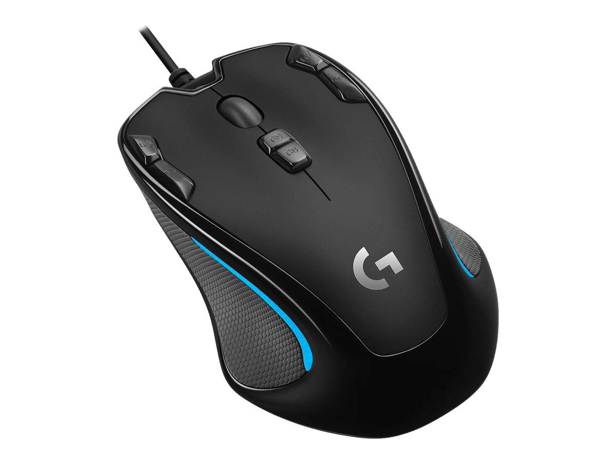 Logitech Gaming G300s Gaming-Maus USB Optisch Schwarz 9 Tasten 2500 dpi Integrierter Profilspeicher