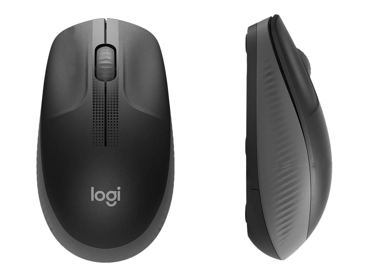 Logitech M190 Maus Funk Optisch Anthrazit 3 Tasten 1000 dpi