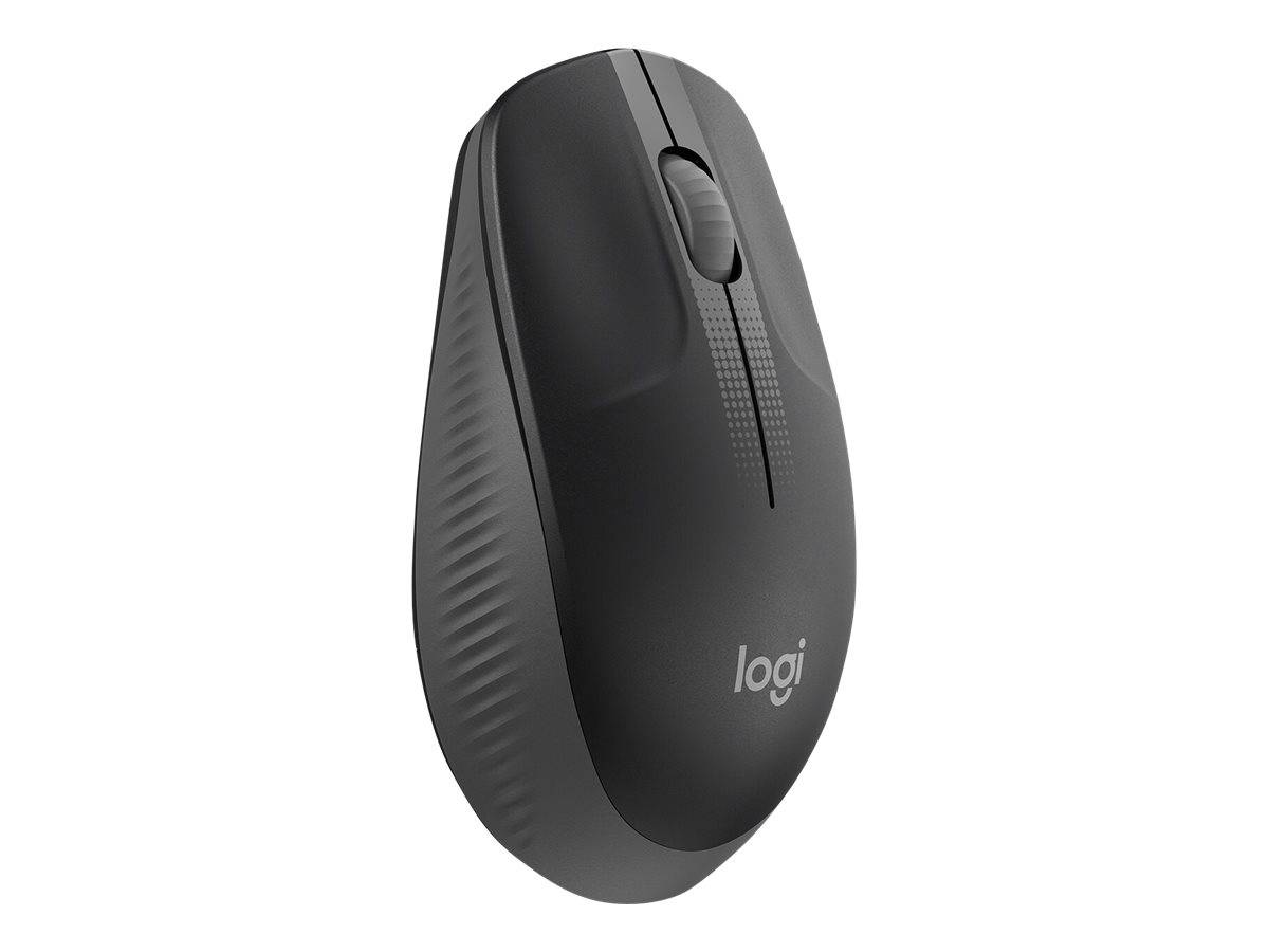 Logitech M190 Maus Funk Optisch Anthrazit 3 Tasten 1000 dpi