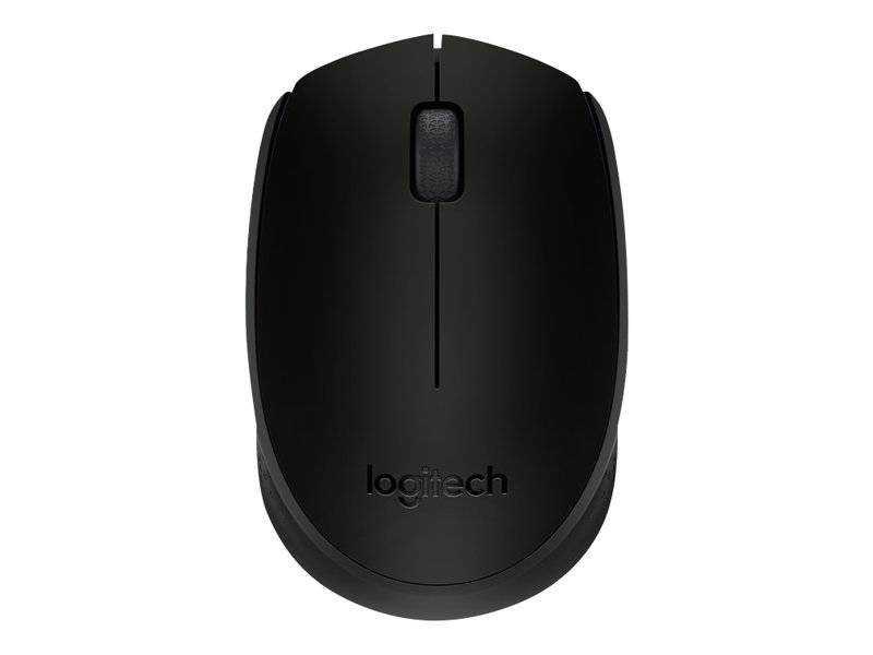Logitech M171 Maus Kabellos, Funk Optisch Schwarz, Grau 3 Tasten 1000 dpi