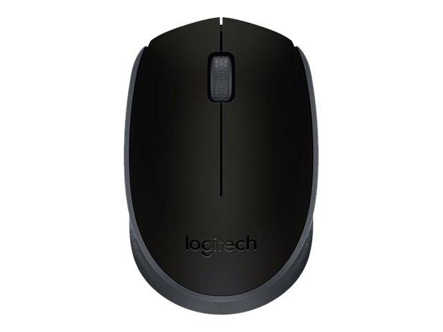 Logitech M171 Maus Kabellos, Funk Optisch Schwarz, Grau 3 Tasten 1000 dpi