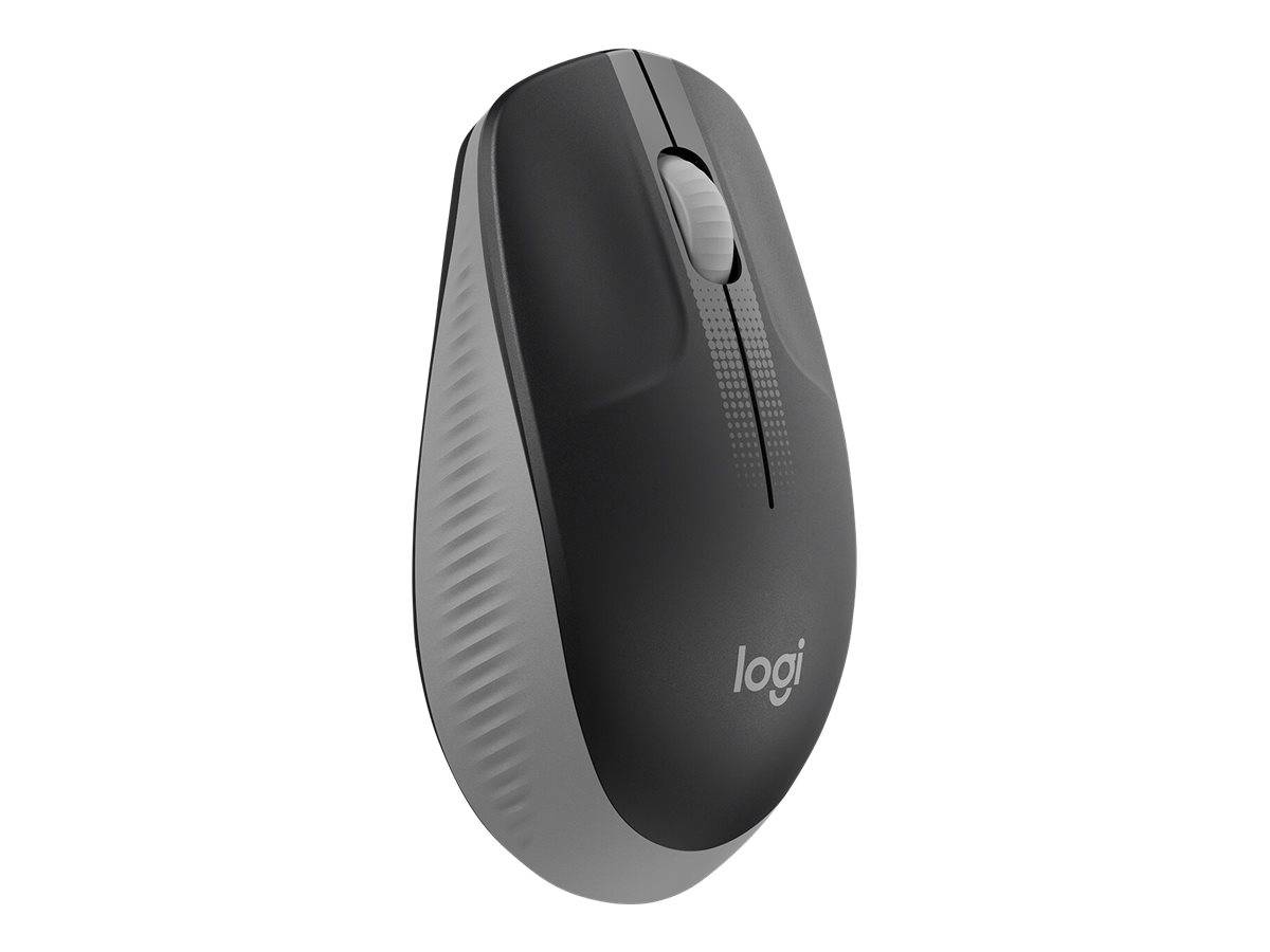 Logitech M190 Maus Funk Optisch Mittelgrau 3 Tasten 1000 dpi