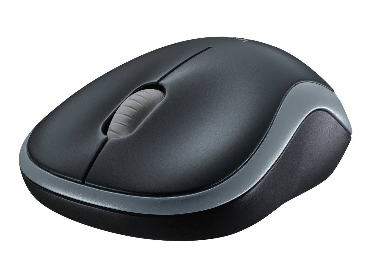 Logitech M185 Maus Funk Optisch Grau 2 Tasten 1000 dpi