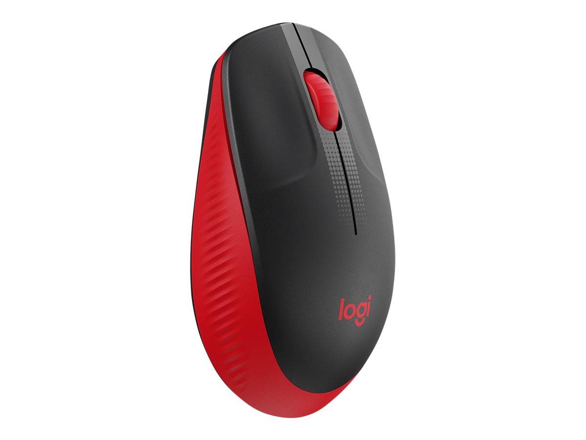 Logitech M190 Maus Funk Optisch Rot 3 Tasten 1000 dpi