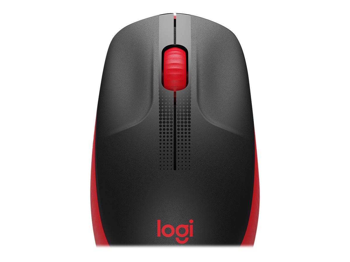 Logitech M190 Maus Funk Optisch Rot 3 Tasten 1000 dpi