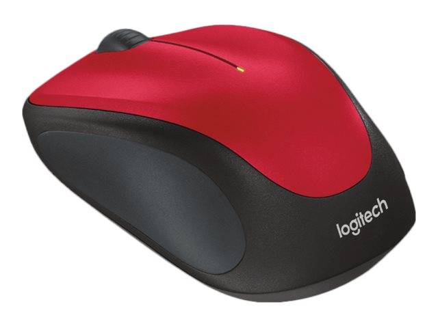 Logitech M235 Maus Funk Optisch Rot/Schwarz 3 Tasten 1000 dpi
