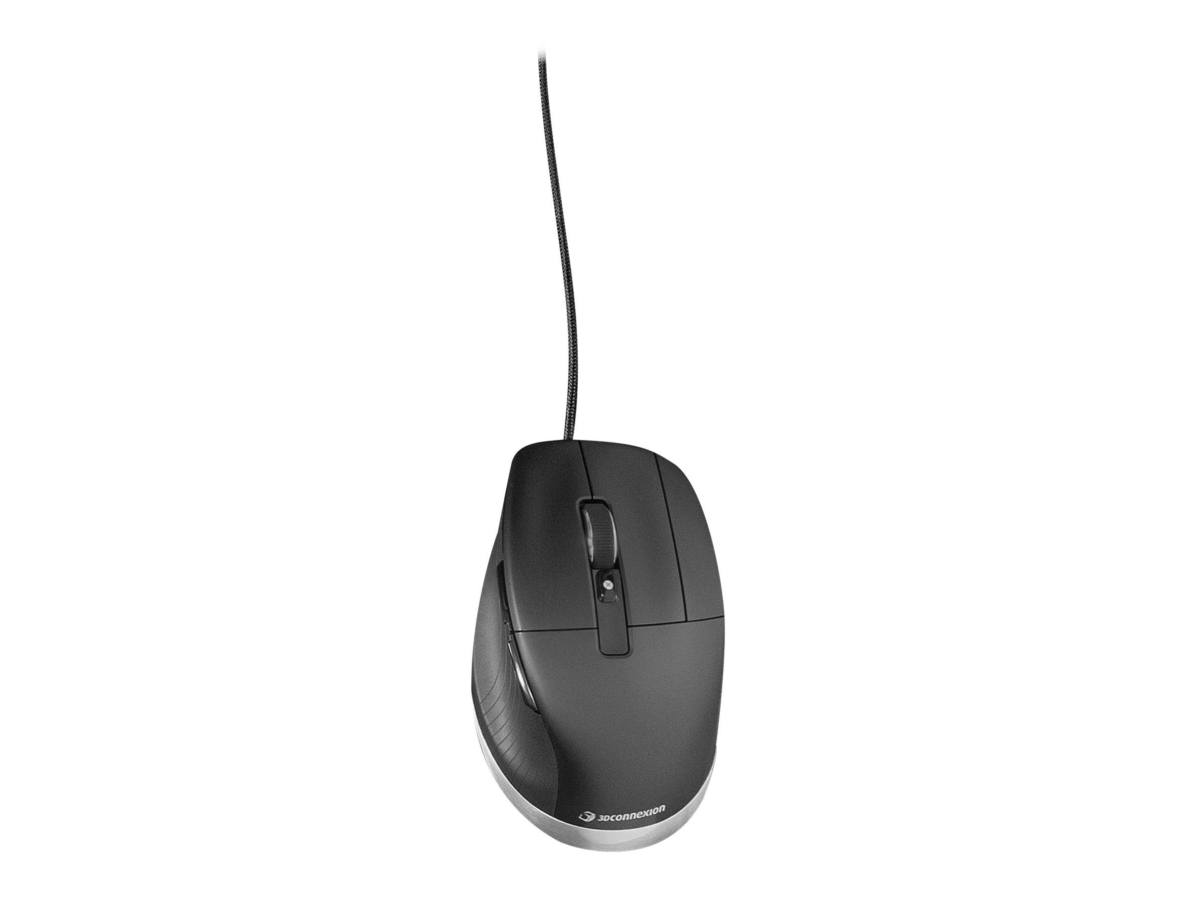 3Dconnexion CadMouse Pro Maus kabelgebunden schwarz