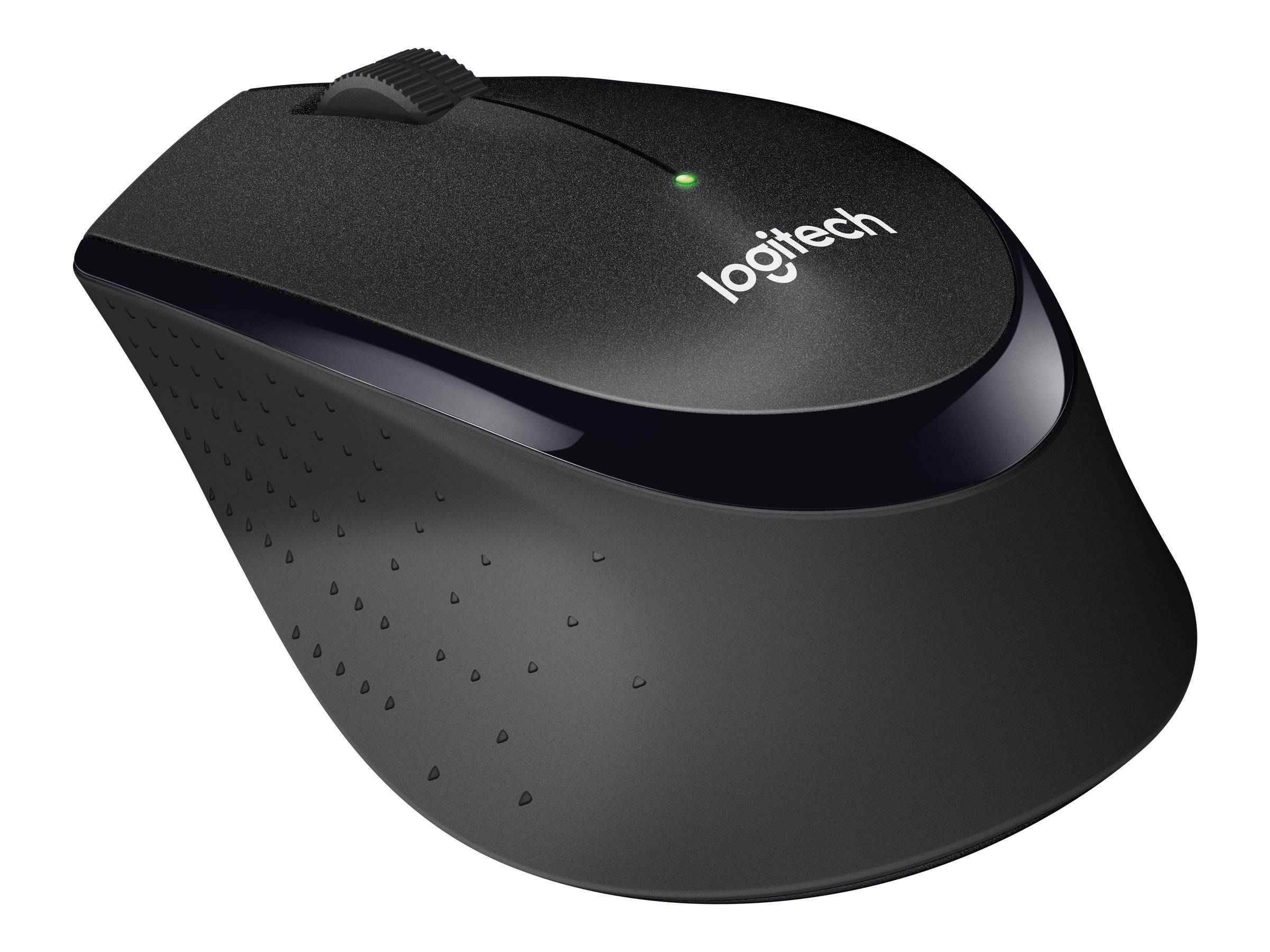 Logitech M330 Silent Plus Maus Funk Optisch Schwarz 3 Tasten 1000 dpi
