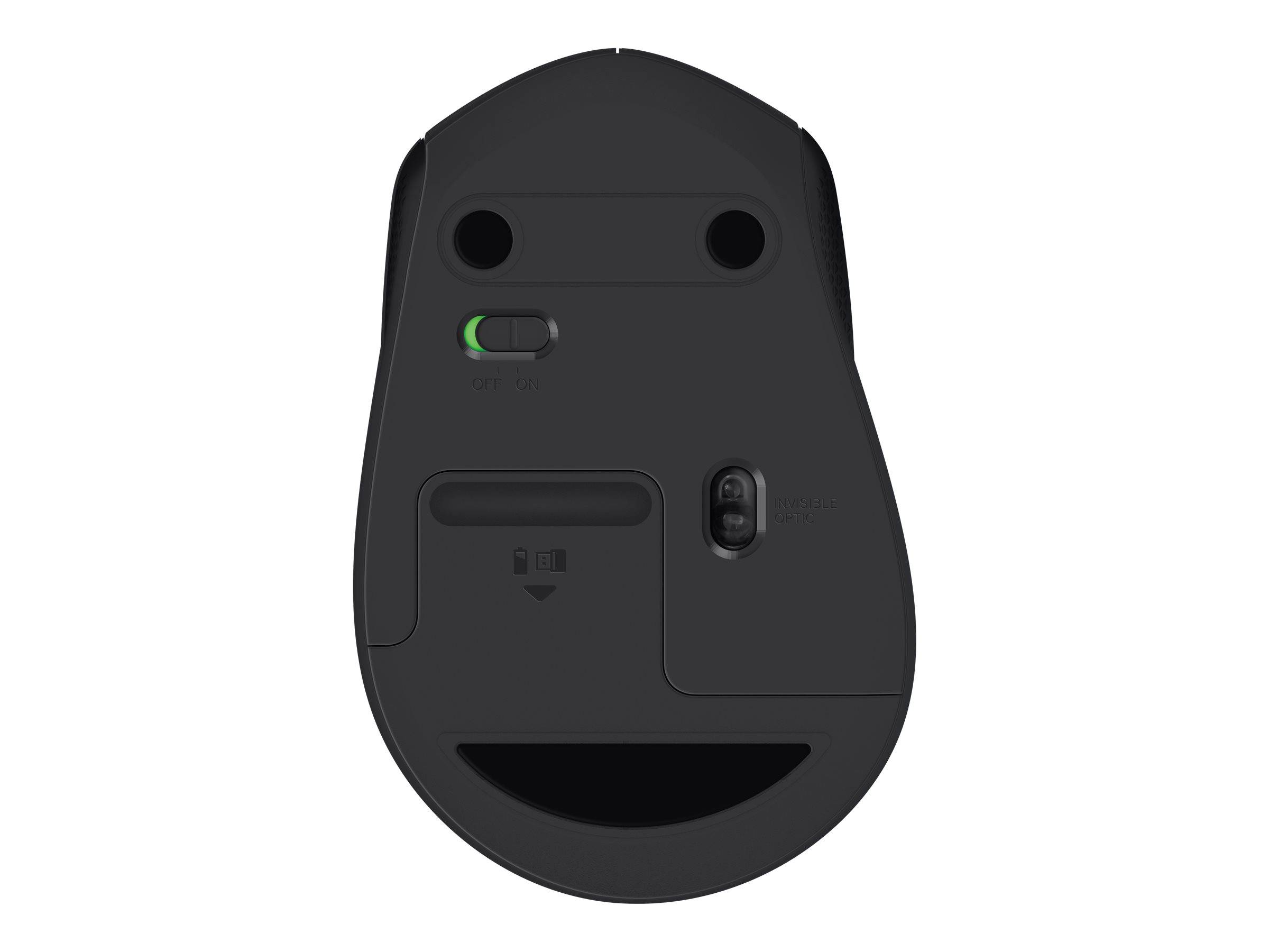 Logitech M330 Silent Plus Maus Funk Optisch Schwarz 3 Tasten 1000 dpi