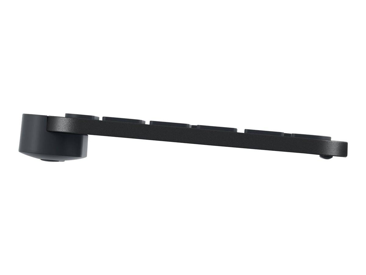 Logitech MX Keys Bluetooth® Tastatur Deutsch, QWERTZ Graphit Beleuchtet, Ergonomisch, Multipair-Funktion