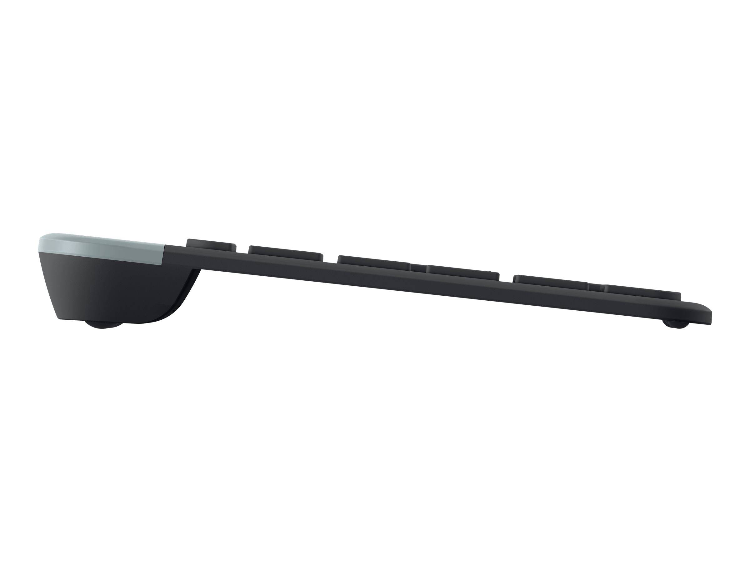 Logitech MK470 Slim Funk Tastatur, Maus-Set Deutsch, QWERTZ Graphit