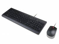 Lenovo Lenovo Essential Wired Combo - Tastatur- USB Tastatur, Maus-Set Deutsch, QWERTZ Schwarz