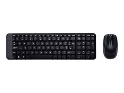Logitech Wireless Combo MK220 - Tastatur-und-Maus-Setkabellos - 2.4GHz -