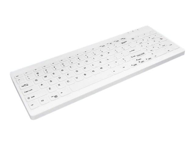 CHERRY AKTIVE KEY Hygiene Compact Ultraflat Keyboard with Nu